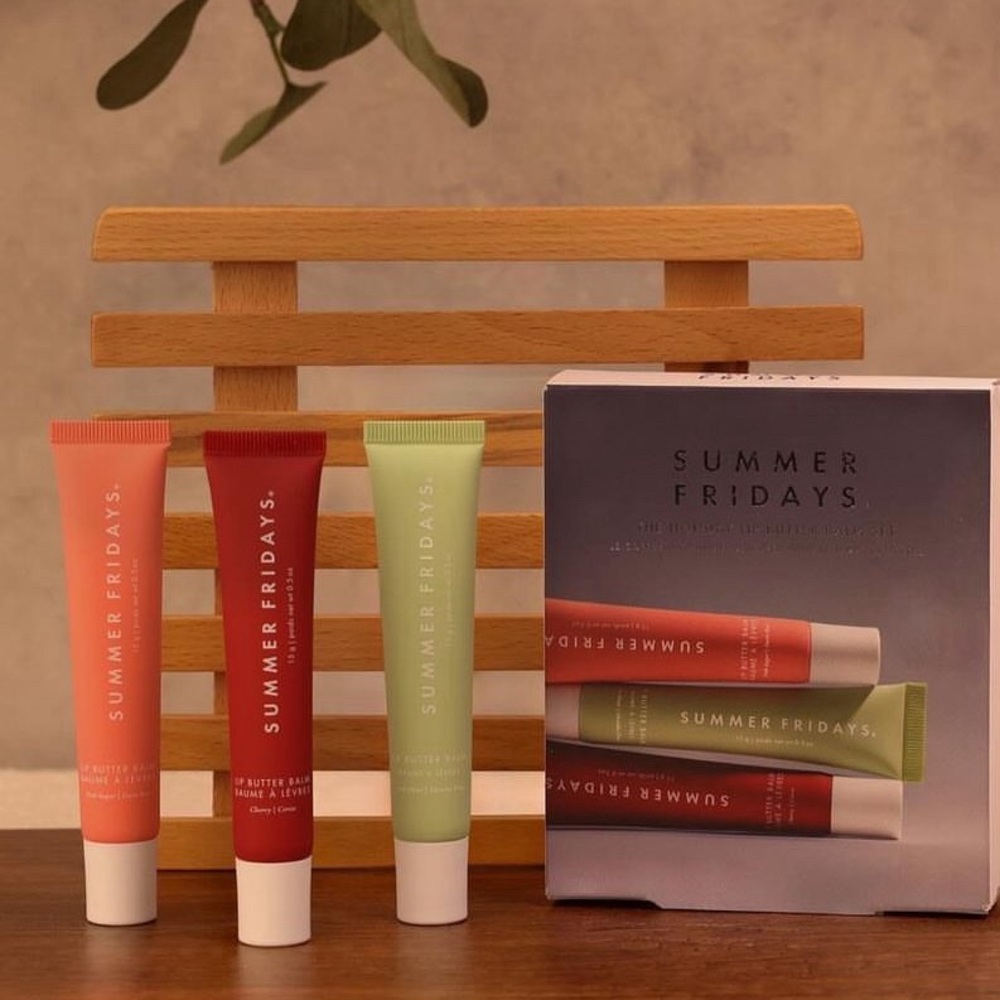Summer Fridays Holiday Lip Trio